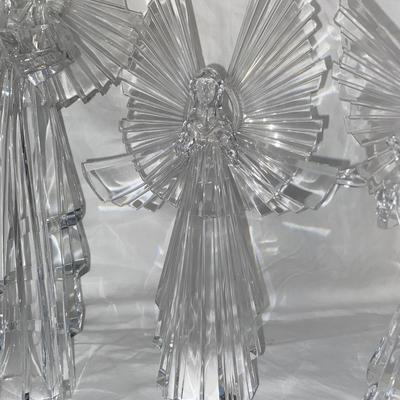 Vintage Plastic/Acrylic Angel Figurines