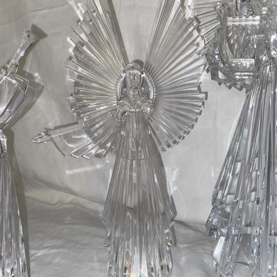 Vintage Plastic/Acrylic Angel Figurines