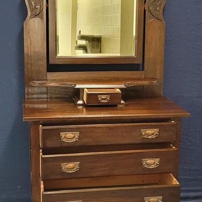 Antique 3 Drawer  Dresser