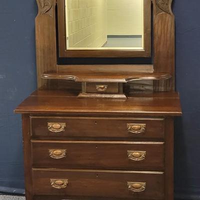 Antique 3 Drawer  Dresser