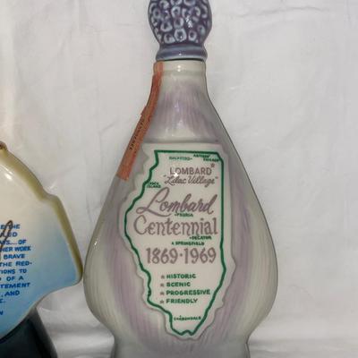 ***EMPTY - Collection of Vintage Collectorâ€™s Jim Beam Decanters