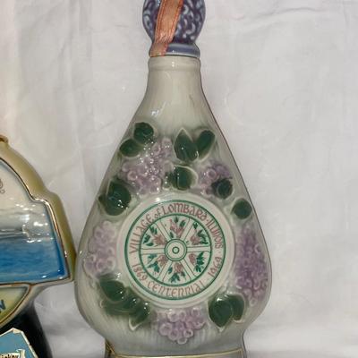 ***EMPTY - Collection of Vintage Collectorâ€™s Jim Beam Decanters