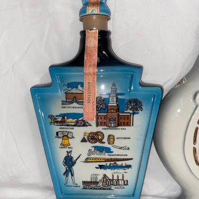 ***EMPTY - Collection of Vintage Collectorâ€™s Jim Beam Decanters