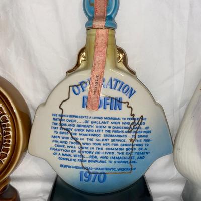 ***EMPTY - Collection of Vintage Collectorâ€™s Jim Beam Decanters