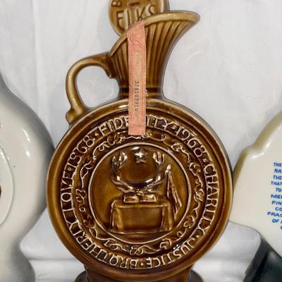 ***EMPTY - Collection of Vintage Collectorâ€™s Jim Beam Decanters