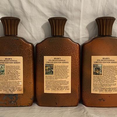 ***EMPTY - Collection of Vintage Jim Beam Decanters