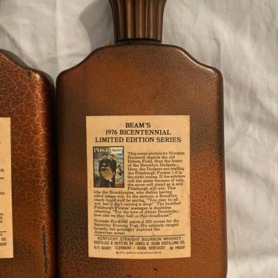 ***EMPTY - Collection of Vintage Jim Beam Decanters
