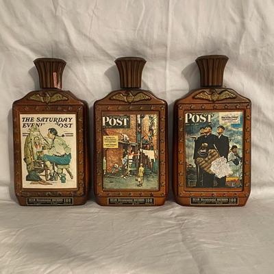 ***EMPTY - Collection of Vintage Jim Beam Decanters