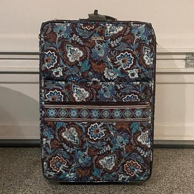 New Large Vera Bradley Rolling Luggage Carrier
