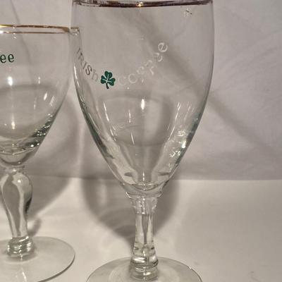 Vintage Gold-Rimmed Irish Coffee Glasses