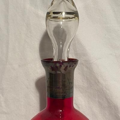Vintage Italian Murano Glass Decanter Set