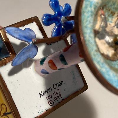 Miniature Art Figurines and Letter Opener