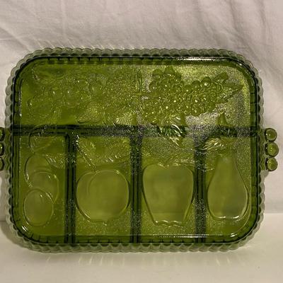Green Depression Glass Lot