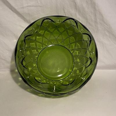 Green Depression Glass Lot