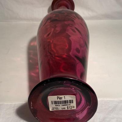 Two Pier 1 Decorative â€œSpainâ€ Glass Art