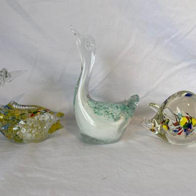 Collection of Art Glass Paperweights