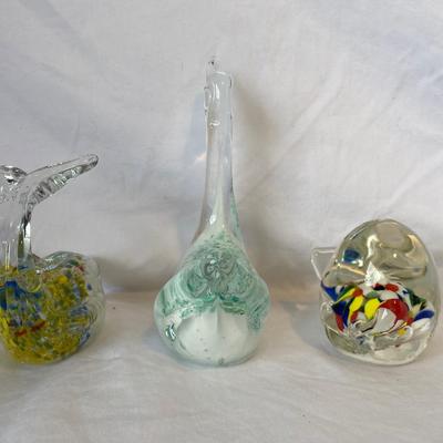 Collection of Art Glass Paperweights
