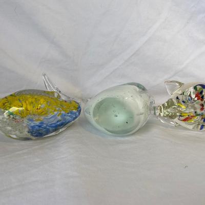 Collection of Art Glass Paperweights