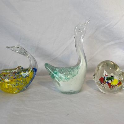 Collection of Art Glass Paperweights