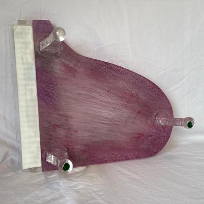 Vintage Dino Rosin Style Acrylic Piano Sculpture