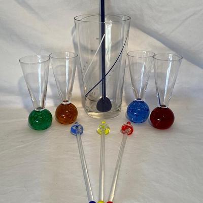 Barware and Shot Glass Lot