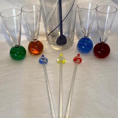 Barware and Shot Glass Lot
