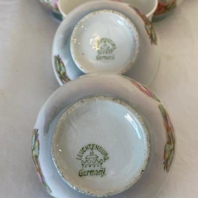 Set of Eight Vintage Leuchtenburg Germany Bowls