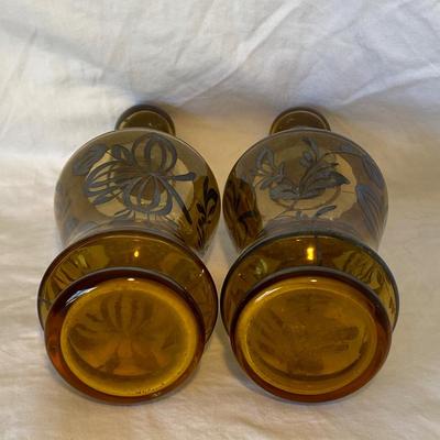 Vintage Blown-Glass Decanters