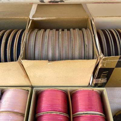 LOT 89 Vintage Silk Organdy Ribbon