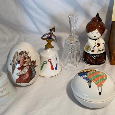 Collection of Vintage Bells and Trinkets
