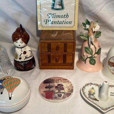 Collection of Vintage Bells and Trinkets