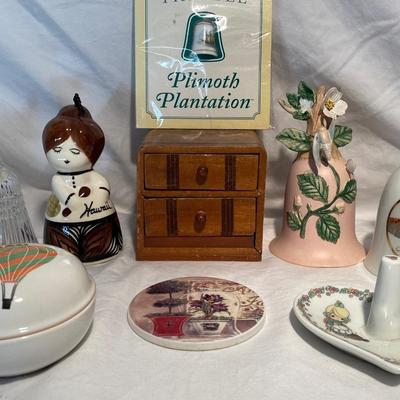 Collection of Vintage Bells and Trinkets