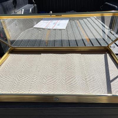 LOT 104 Allstate Mfg Co. Jewelry Showcase Portable