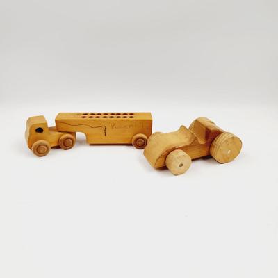 VINTAGE WOODEN CAR BUNDLE