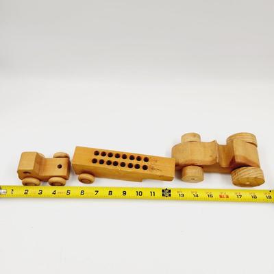 VINTAGE WOODEN CAR BUNDLE