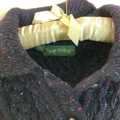 Lot 918. Pair of Womenâ€™s Hand Knit Wool Cardigan Sweaters