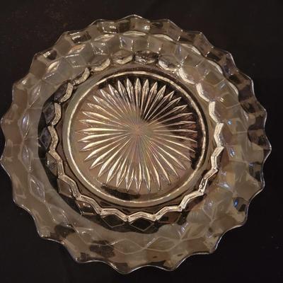 Collection of Fostoria Style Glass Pieces (FR-DW)