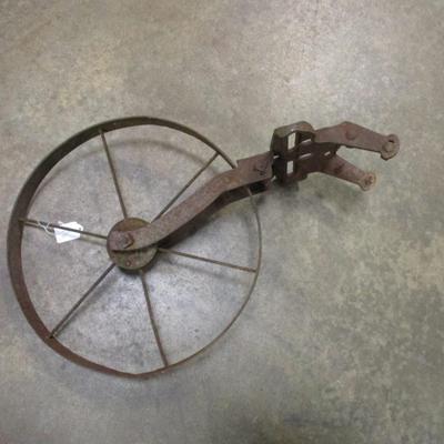 Antique Farm Wheel