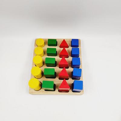 GUIDECRAFT GEOMETRIC WOODEN SHAPE SORTER