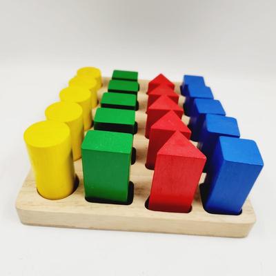 GUIDECRAFT GEOMETRIC WOODEN SHAPE SORTER