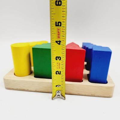GUIDECRAFT GEOMETRIC WOODEN SHAPE SORTER