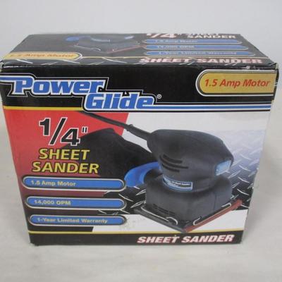 Power Glide Sheet Sander