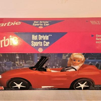 Lot #108  BARBIE Hot Drivin' Sports Car - new in box - 1996