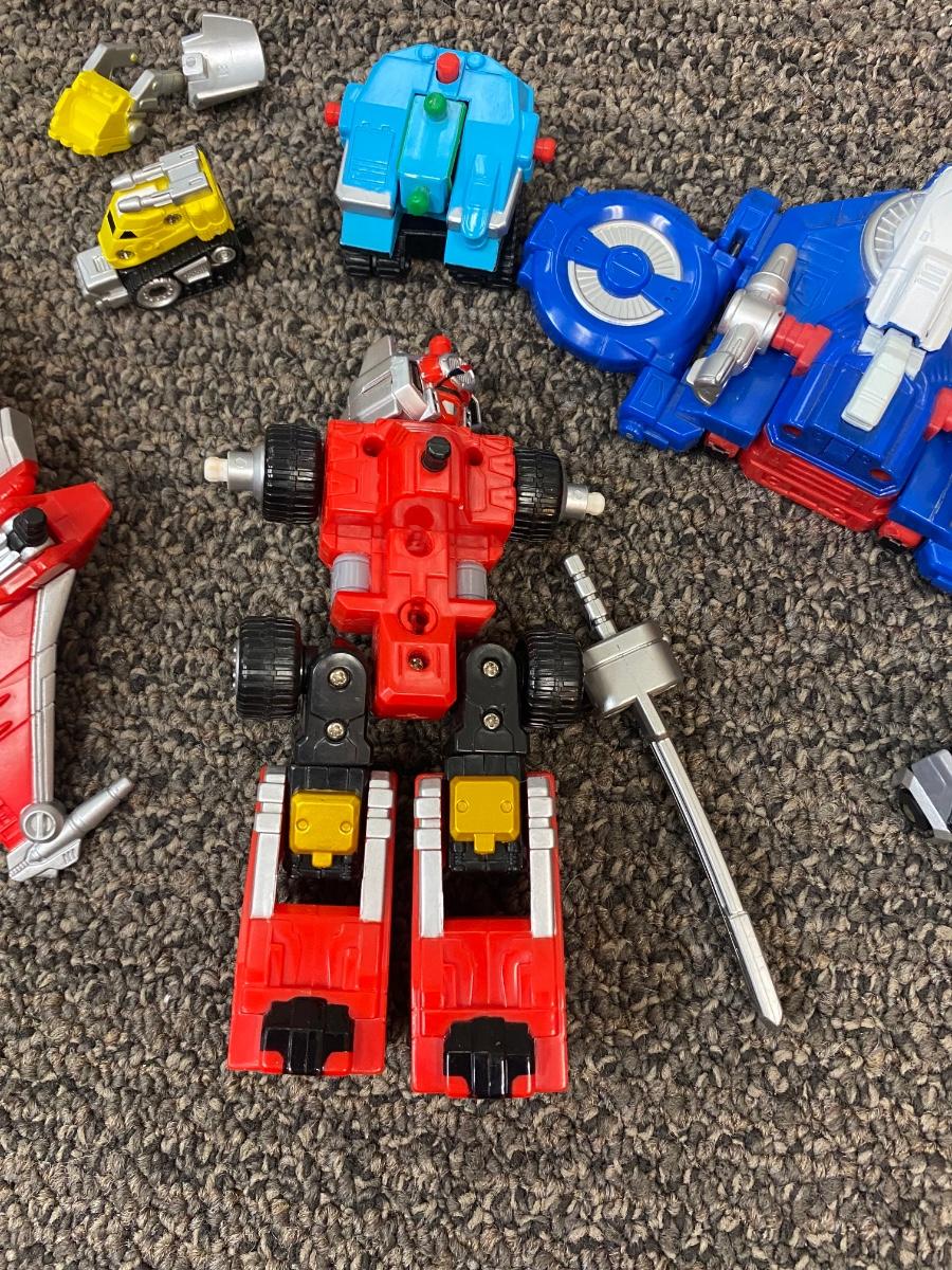 2006 MMPR Power Rangers Operation Overdrive Boukenger DX Daibouken DriveMax  Megazord Action Figure Parts Complete? | EstateSales.org