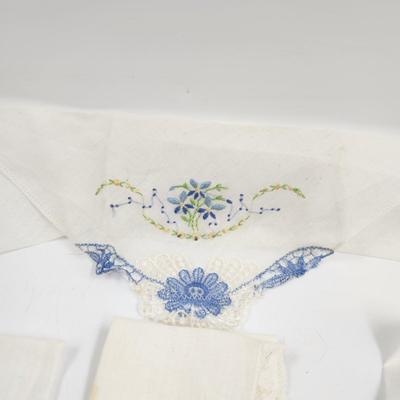 VINTAGE KNICKERCHIEF BUNDLE OF 5