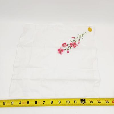 VINTAGE FLOWERED KNICKERCHIEF BUNDLE OF 2