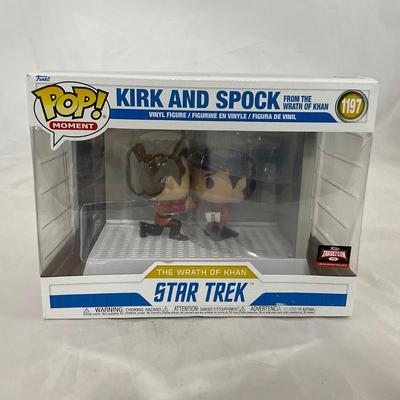 -175- COLLECTIBLE | Funko Pop Star Trek | Kirk & Spock #1197