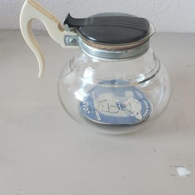 Corry glass coffee  pot