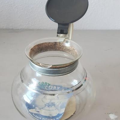 Corry glass coffee  pot