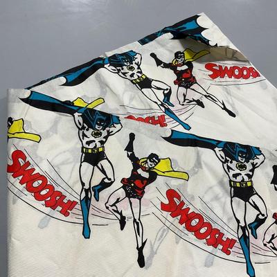 -179- VINTAGE | 1960â€™s Batman & Robin Tablecloth